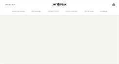 Desktop Screenshot of jaypeakresort.com